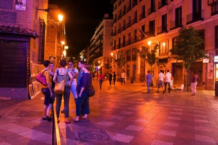 Madrid at Night