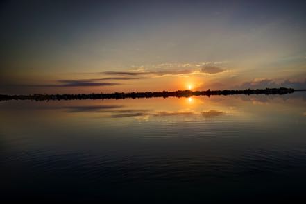 Sunrise from Our Dock