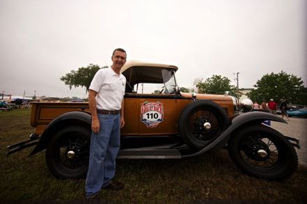 Jeff and Great Race Truck