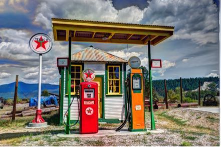 Old Texaco Signs