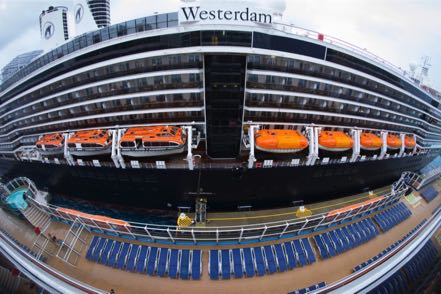 Fisheye Cruise Ship