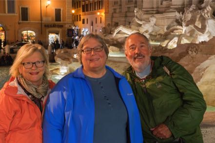 Trevi Fountain Trio