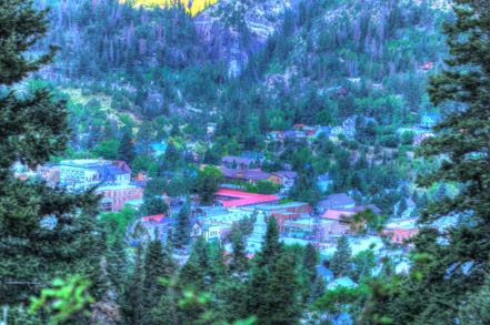 Ouray from Trail Head