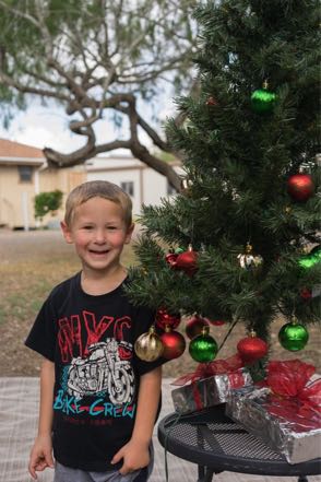 John Harvey and Christmas Tree
