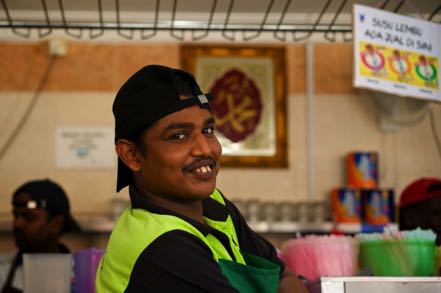 Happy Waiter